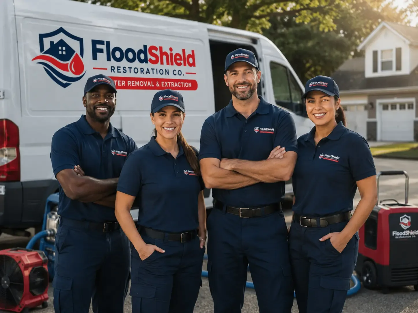 Flood Damage Restoration company in Mead, WA